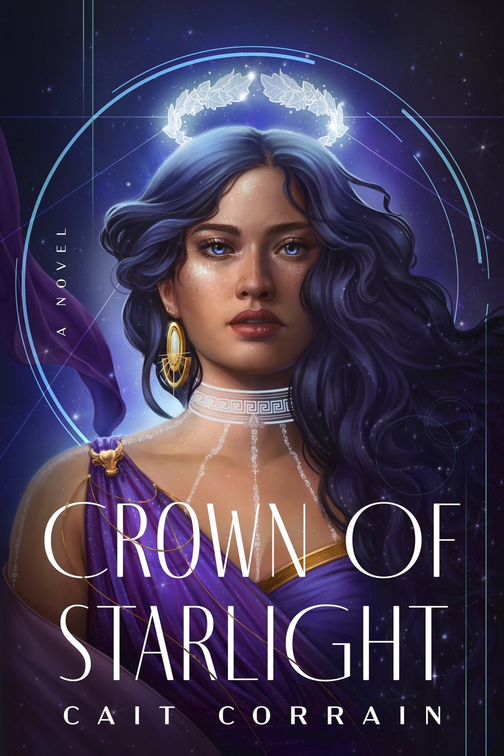 Capa do livro Crown of Starlight, que teve lançamento cancelado após polêmica — Foto: Reprodução