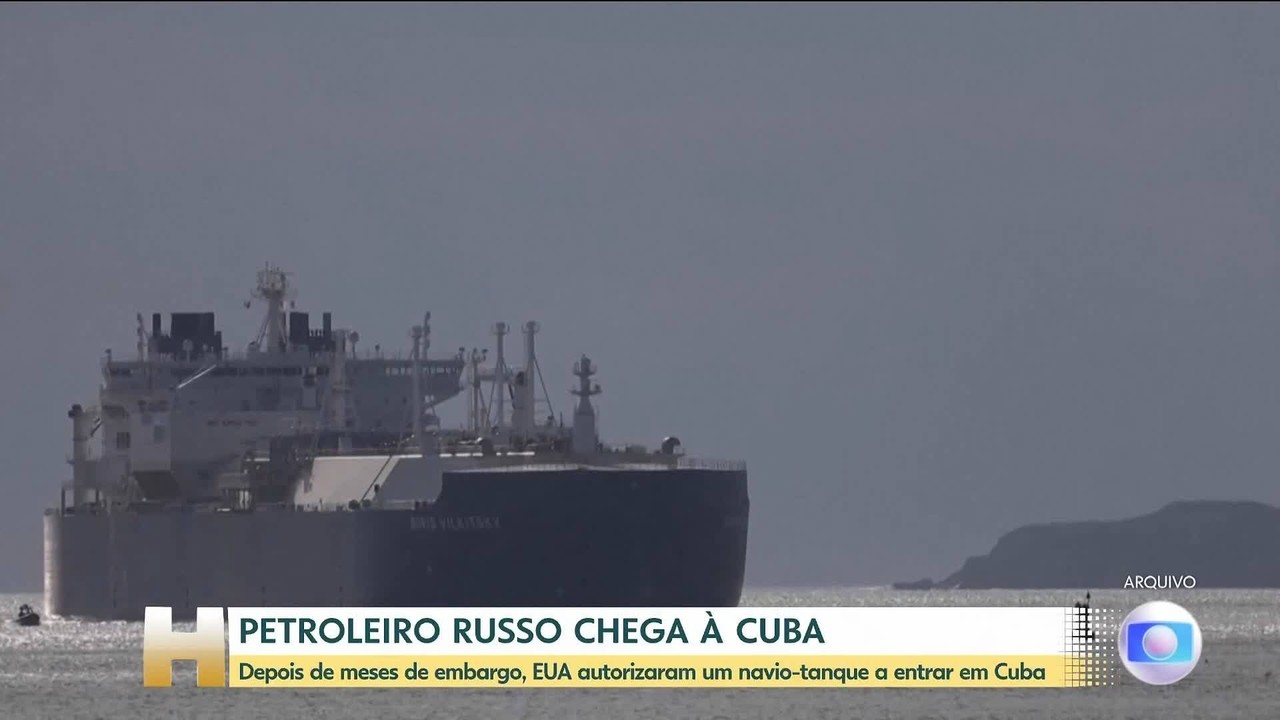 Rússia planeja enviar segundo navio de petróleo para Cuba