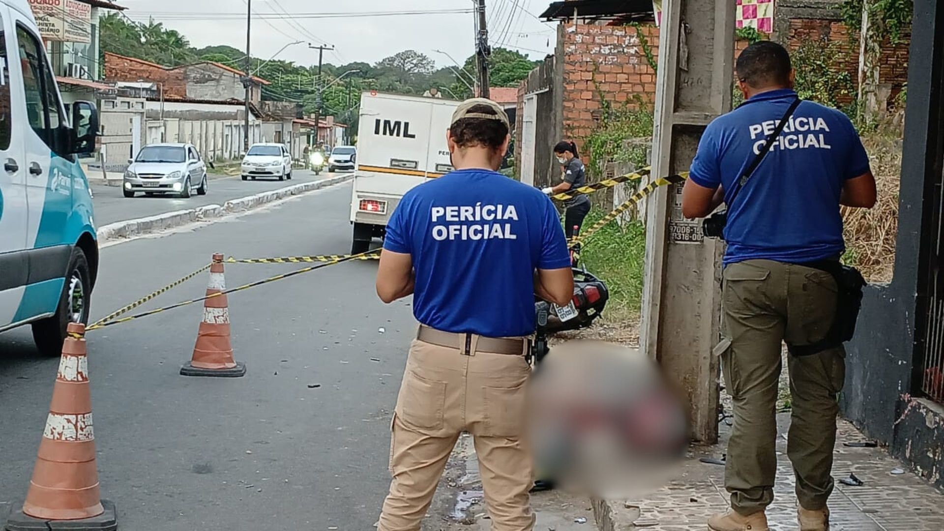 Motociclista morre ao bater em poste na Avenida São Sebastião, em São Luís
