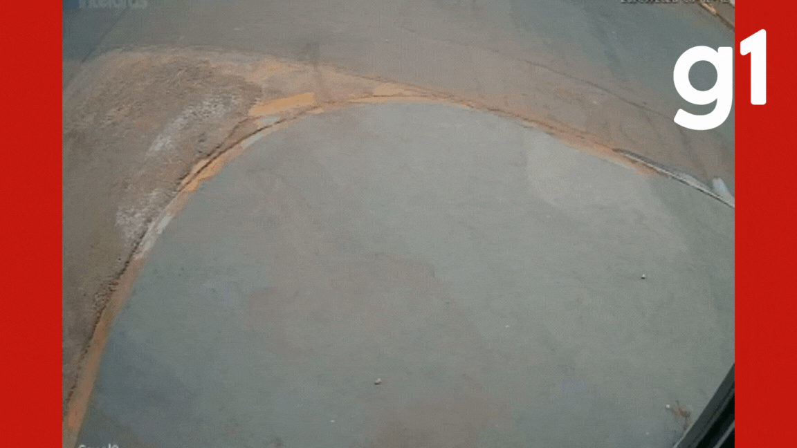 VÍDEO: motociclista é atropelado duas vezes seguidas em cruzamento de MT 