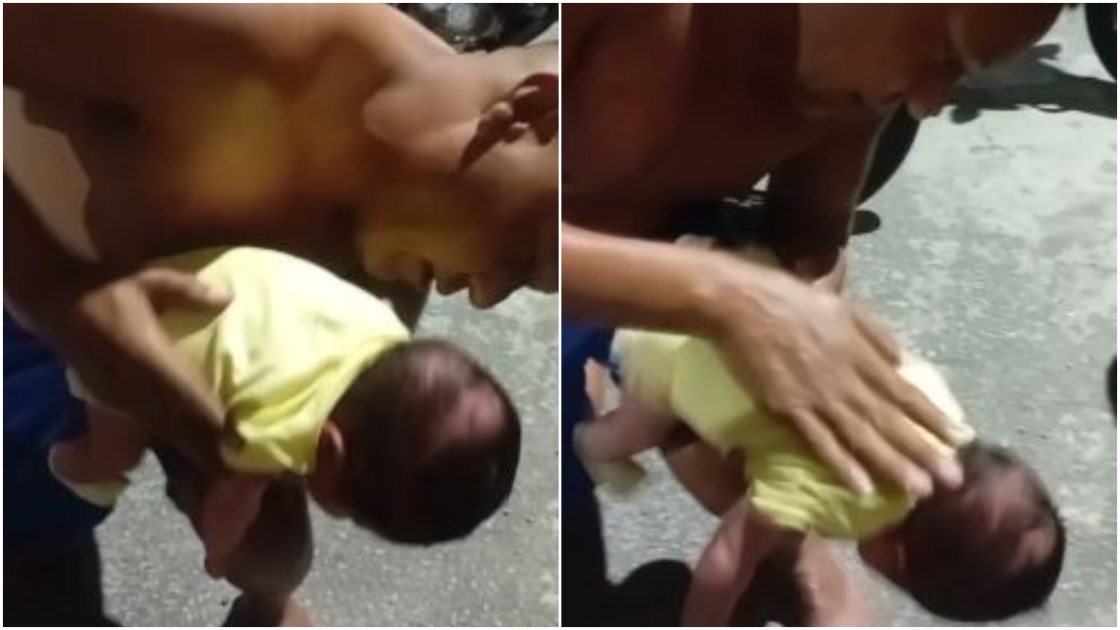 VÍDEO: Policial militar de folga salva recém-nascido engasgado em Fortaleza