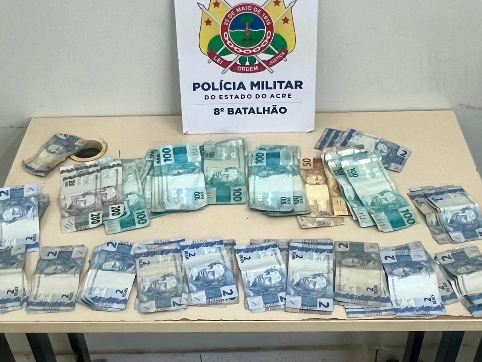 Trabalhador suspeito de furtar mais de R$ 5 mil do patrão é preso com dinheiro na cueca no Acre