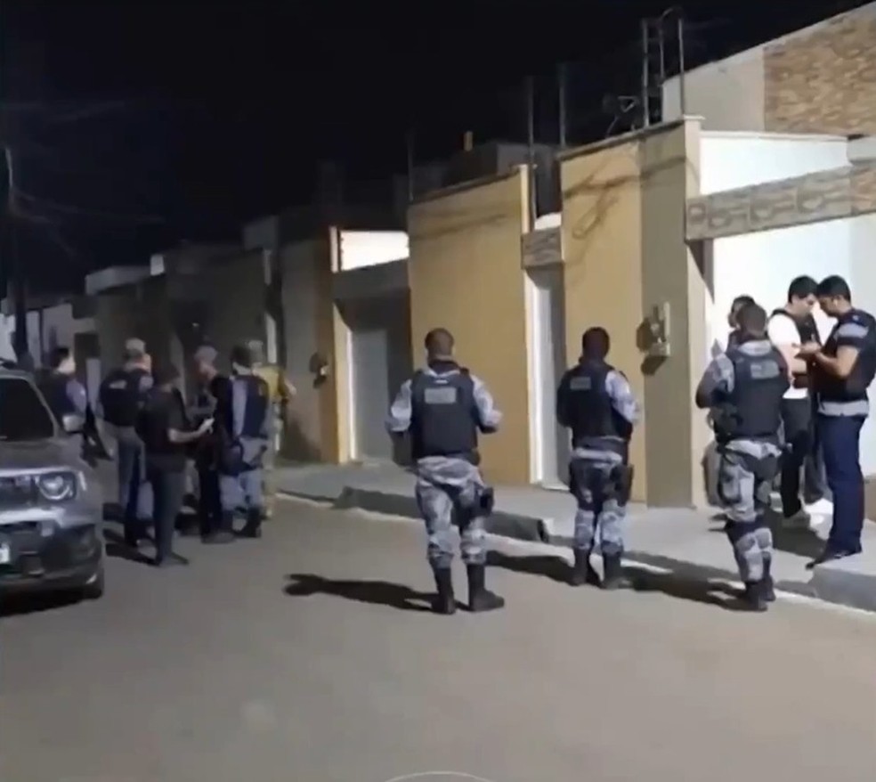 Polícia investiga assalto milionário a empresa de transporte de valores em Bacabal — Foto: Reprodução/TV Mirante