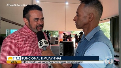 Estão abertas as inscrições para aulas de muay-thai em Araguaína