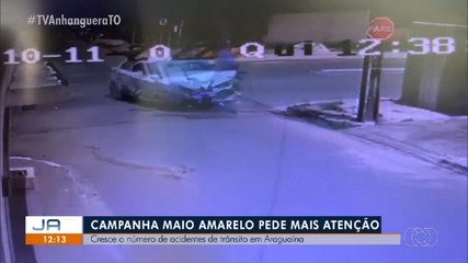 Números de acidentes de trânsito no Tocantins cresceram em relação a 2023