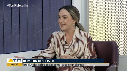 Telespectadores tiram dúvidas sobre como fidelizar clientes no Bom Dia Responde