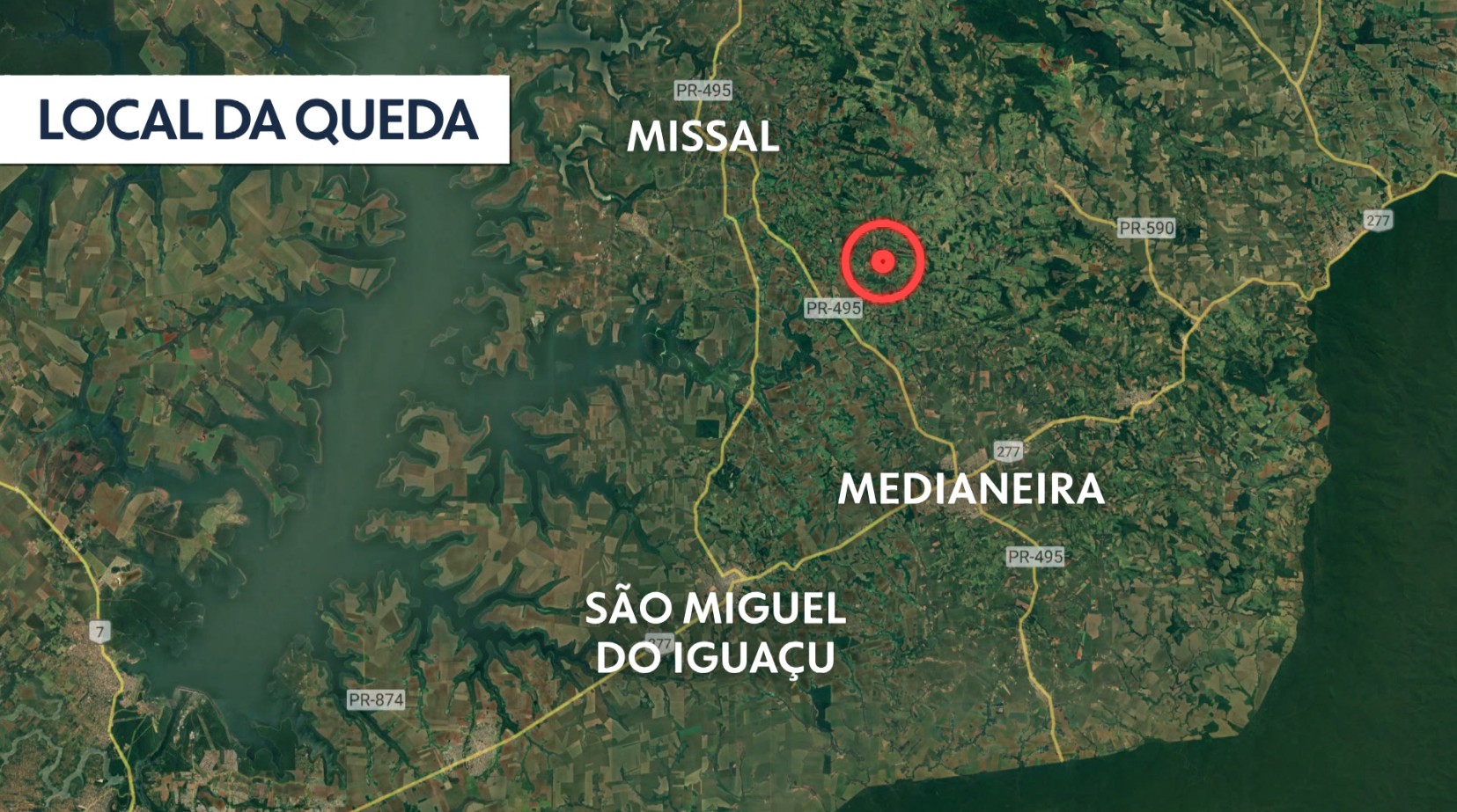 Policial civil morre em acidente de paramotor no oeste do Paraná