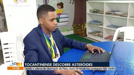 Estudante tocantinense e colega cearense descobrem asteroides em imagens da Nasa