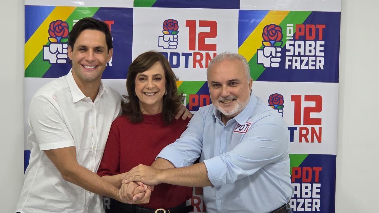 PDT anuncia Rafael Motta como pré-candidato ao Senado com Jean Paul Prates como suplente
