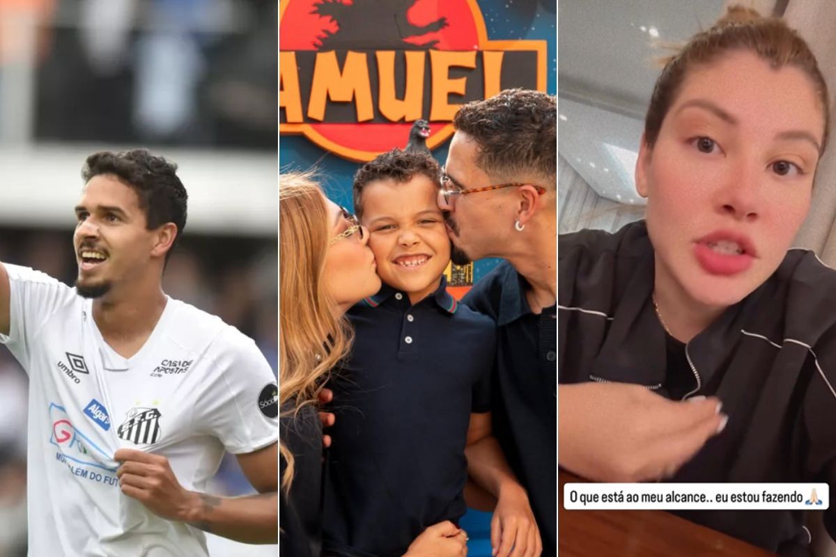 Esposa de Lucas Veríssimo relata rotina de incertezas no Catar e diz que coração do filho dispara com a guerra; VÍDEO