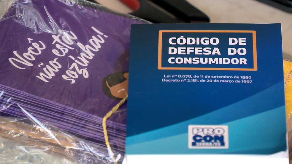 Código de Defesa do Consumidor — Foto: Reprodução/TV Gazeta