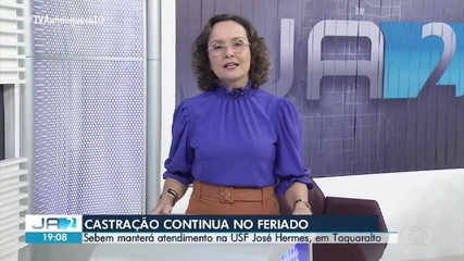 Mesmo com mudança no feriado, castração continua na região sul de Palmas
