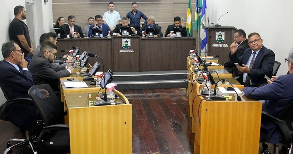 Câmara de Vereadores de Limoeiro do Norte tem poder de dar licença ao prefeito e de cassá-lo — Foto: Reprodução
