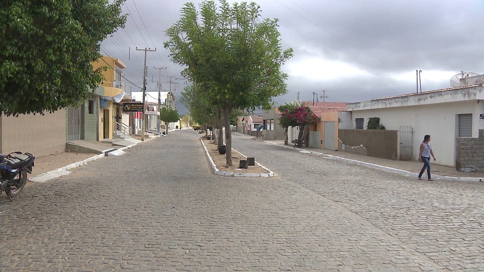 Feminicídio aconteceu Pedra Lavrada, no Seridó da Paraíba. Antes da separação o casal residia na cidade de Parelhas, no Rio Grande do Norte — Foto: Reprodução/TV Paraíba