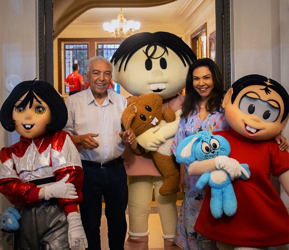 A exposição retrata a trajetória da personagem criada por Maurício de Sousa desde a sua estreia em 1963. — Foto: Twitter/Mauricio de Sousa