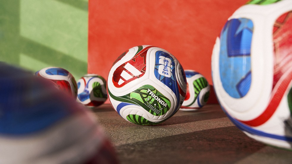 Bola oficial da Copa do Mundo Fifa 2026. — Foto: Divulgação/Adidas