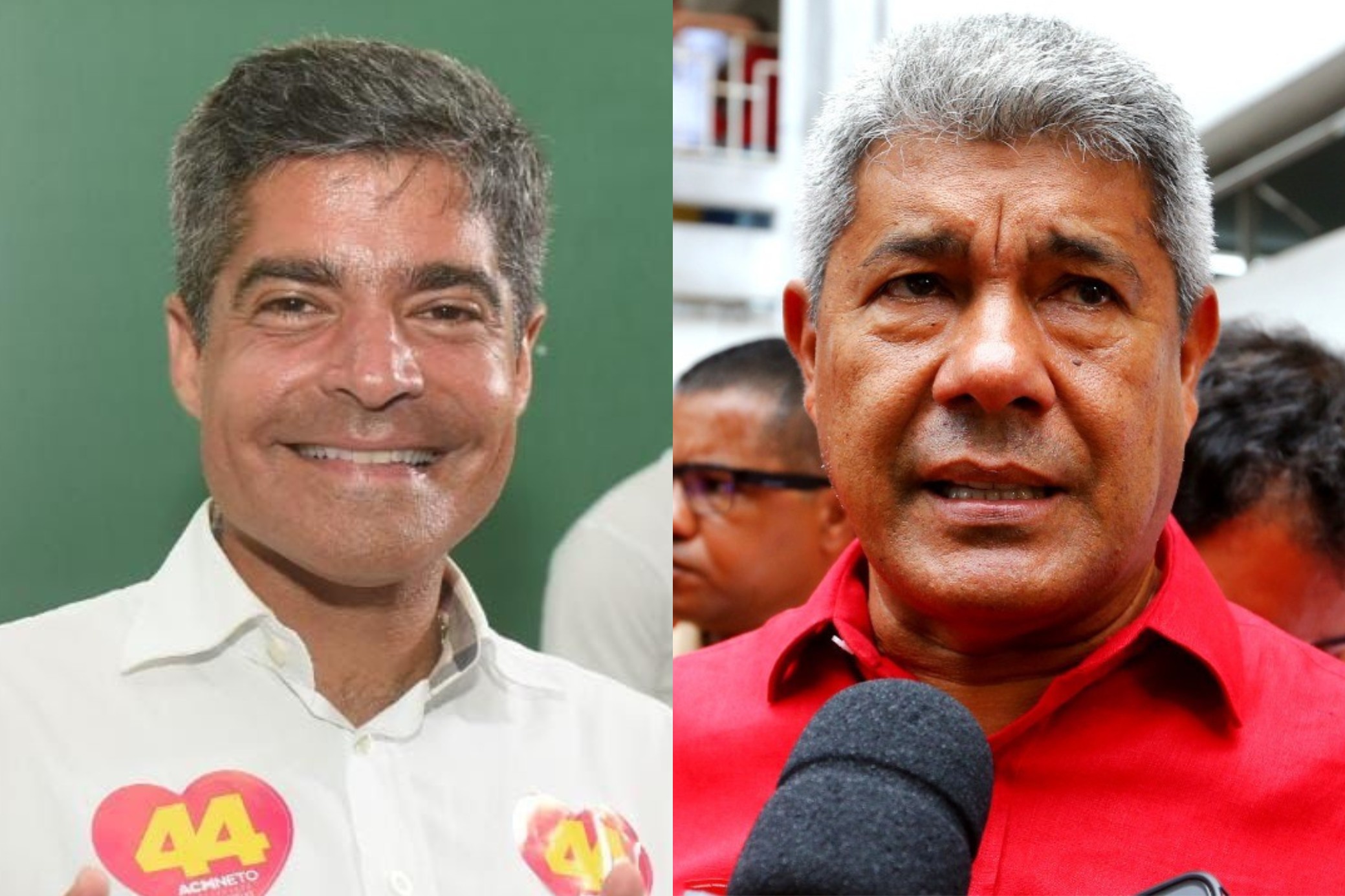 Quaest para governador da BA em 2026: ACM Neto tem 41% e Jerônimo Rodrigues, 34%