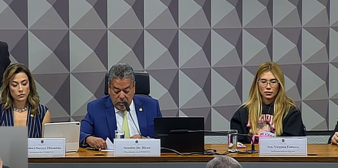 'Deus abençoe nossa audiência e bora pra cima'; 'não consigo entender': leia essas e outras frases de Virgínia Fonseca na CPI