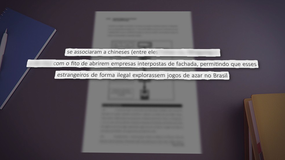 Investigação da PCDF sobre a advogada Adélia Soares. — Foto: Reprodução/TV Globo