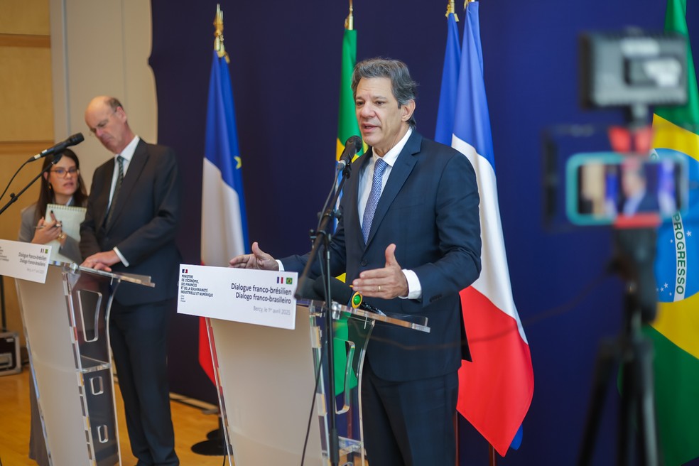 Fernando Haddad, ministro da Fazenda — Foto: Divulgação/Ministério da Fazenda