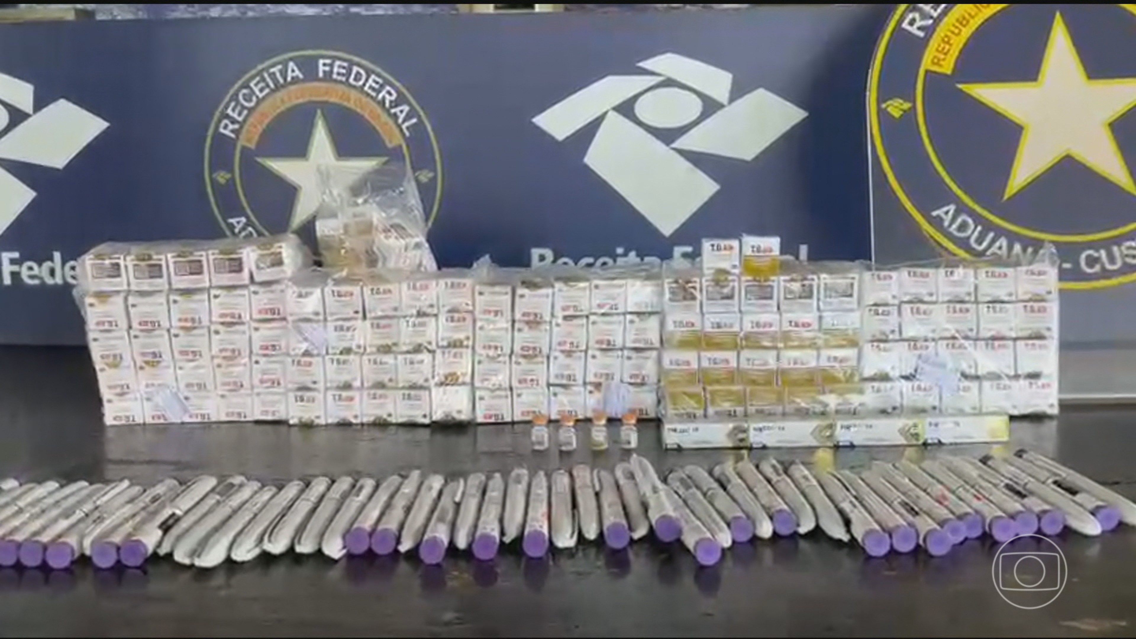 Receita Federal tem apreensão recorde de canetas emagrecedoras ilegais no Brasil