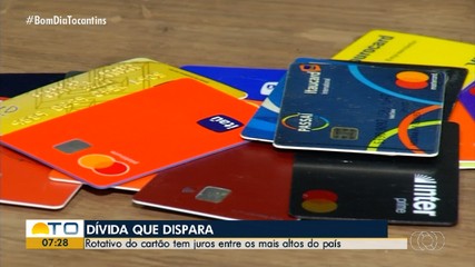 Rotativo do cartão tem juros entre os mais altos do país