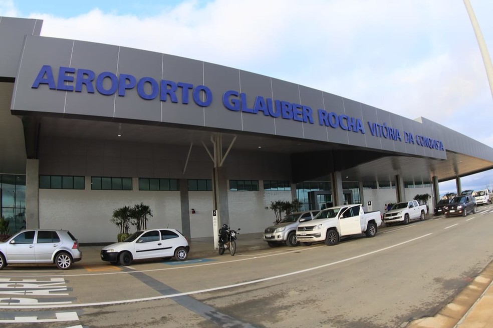 Aeroporto Glauber Rocha, em Vitória da Conquista — Foto: Manu Dias/ GOVBA