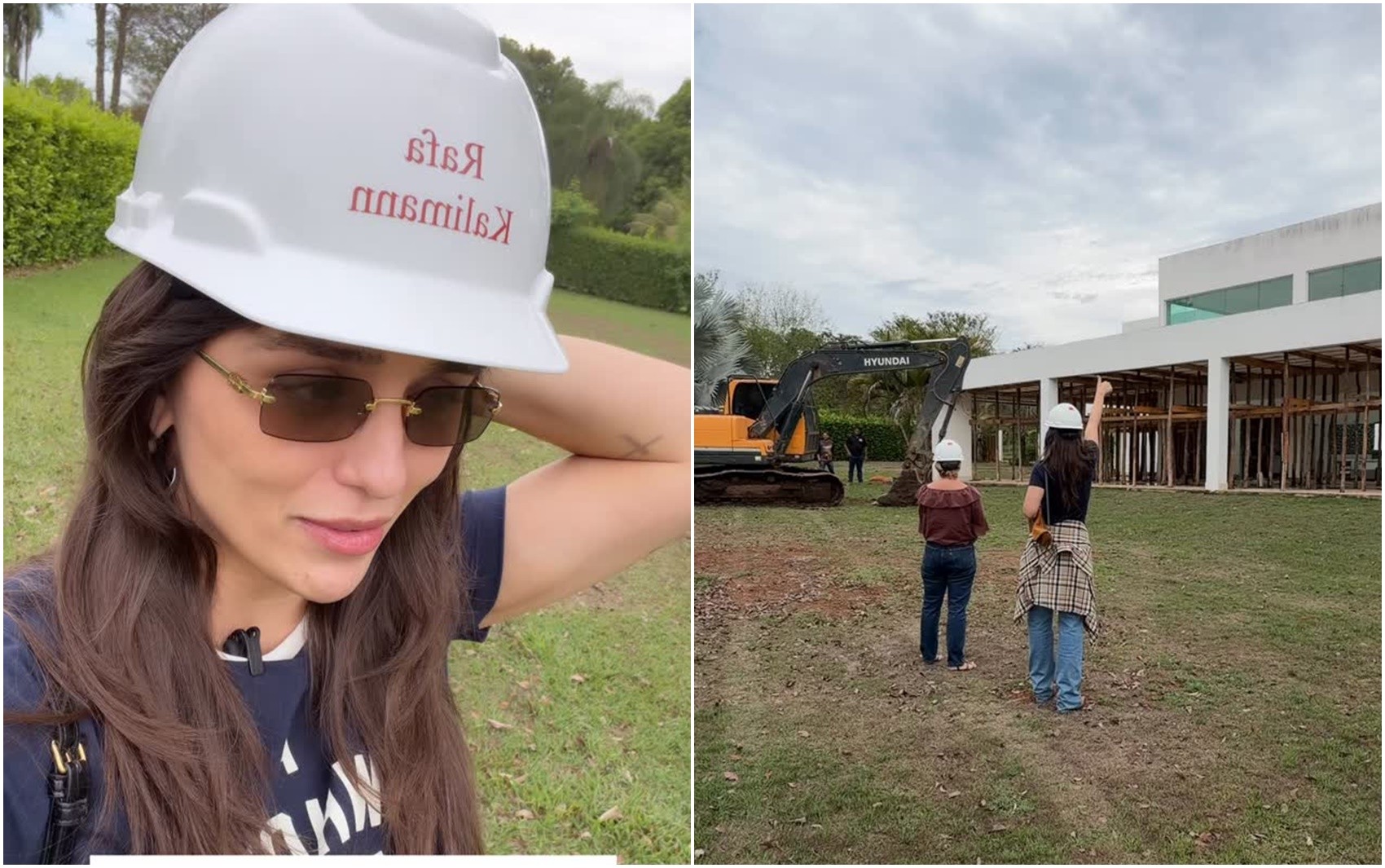 Rafa Kalimann explica demolição de casa em chácara de Goiânia: 'Questão de segurança'
