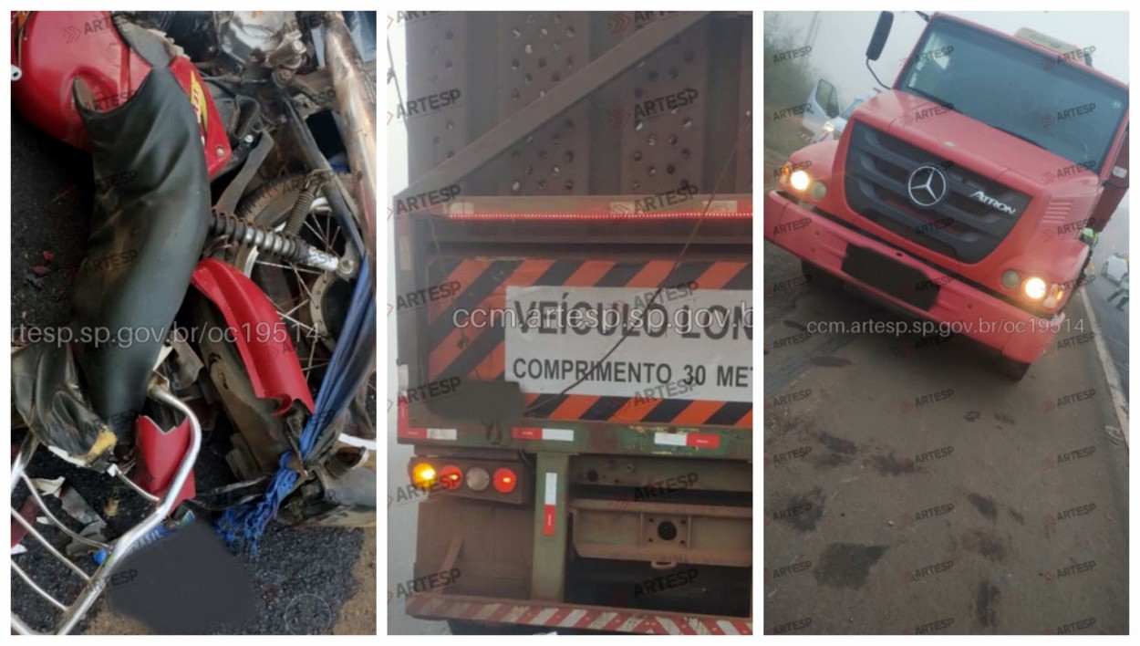 Duas pessoas morrem em grave acidente no interior de SP