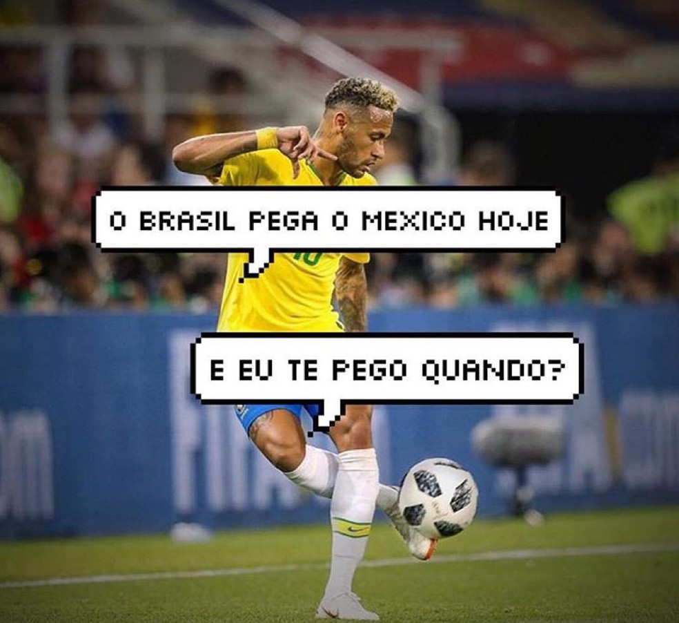 Memes: Jogo Brasil x México faz internet ir à loucura, Esportes