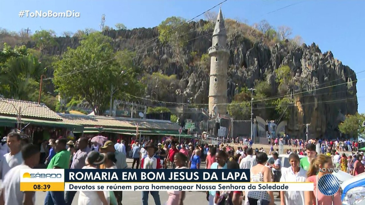 Celebrações a Nossa Senhora da Soledade reúne milhares de devotos para romaria em Bom Jesus da