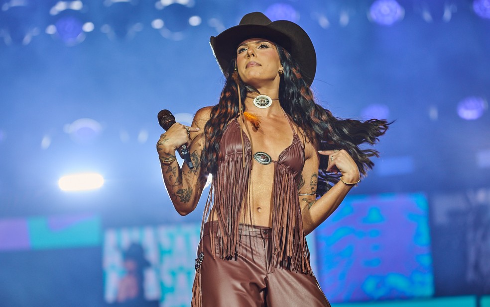 Ana Castela anota mais um capítulo de sucesso em sua trajetória com a Festa do Peão de Barretos — Foto: Érico Andrade/g1
