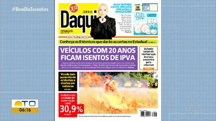 Isenção do IPVA para veículos com mais de 20 anos é destaque no Jornal Daqui