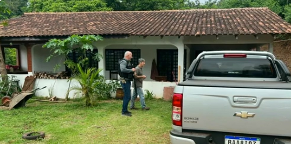 Marcos foi preso na quinta (12) horas após o corpo da idosa ser encontrado na casa dele — Foto: Reprodução RPC