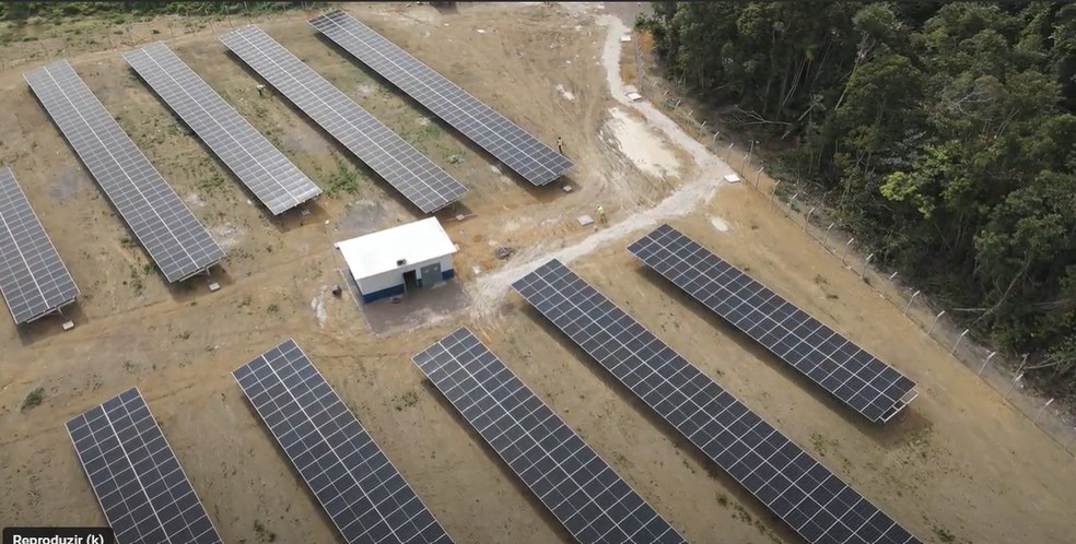 Parque Solar Amazonas — Foto: Divulgação