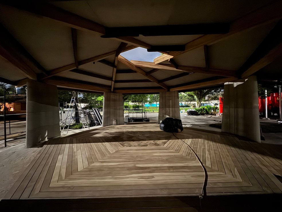 Casa impressa em 3D — Foto: Lula Gouveia/Arquivo Pessoal