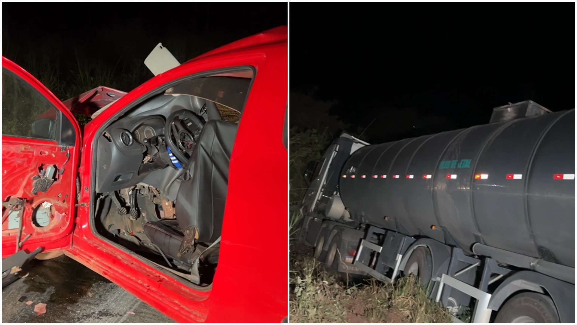 Motorista e passageiro de carro morrem em acidente na BR-222, no interior do Ceará