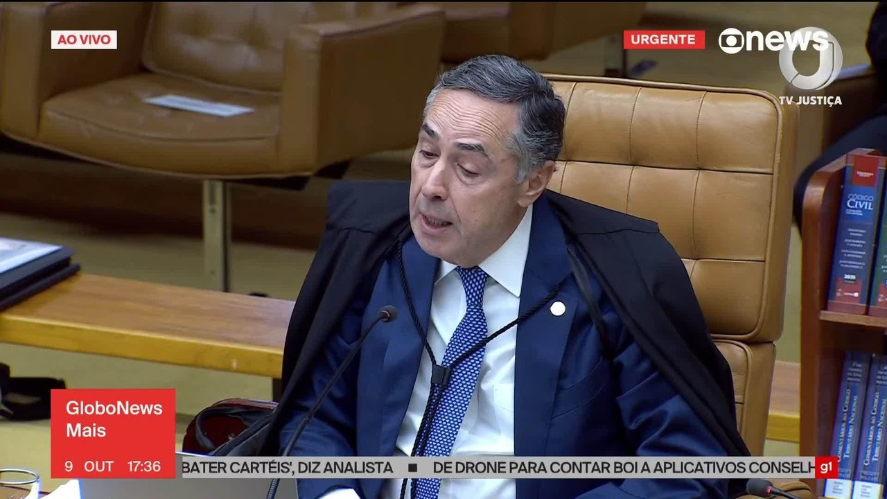 Protagonista com Barroso de famosa discussão no STF, Gilmar diz que 'não guarda mágoas' na despedida do colega