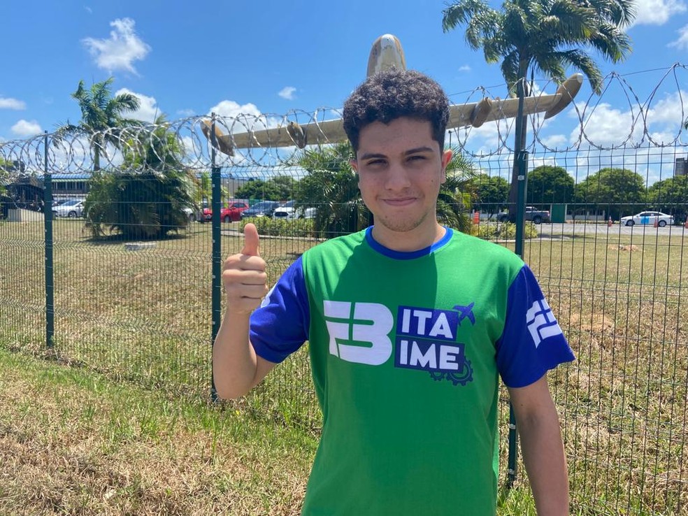 Victor vai morar em São José dos Campos, sede do ITA — Foto: Arquivo pessoal