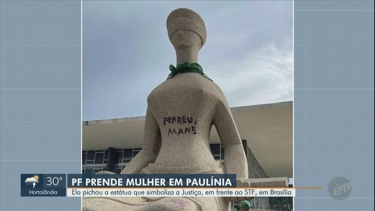 8 de janeiro: Fux pede vista e adia julgamento de mulher acusada de pichar estátua da Corte | Política