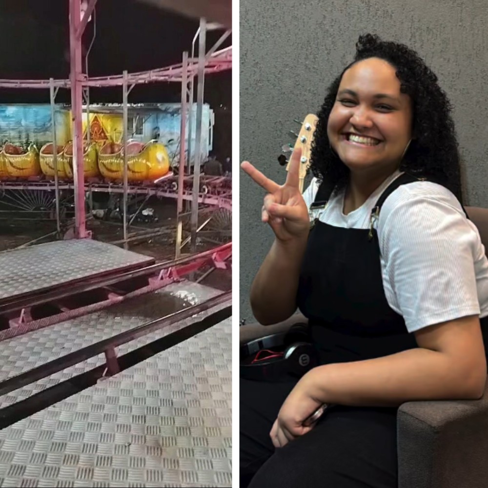 Jovem morre após acidente em brinquedo 'minhocão' em parque de diversões de MG