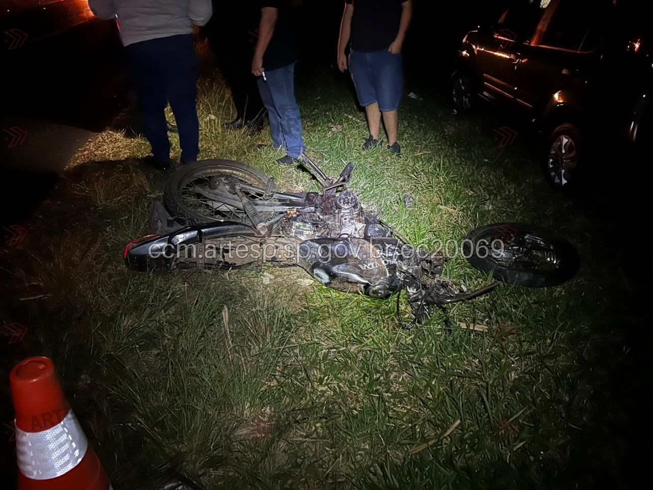 Motociclista morre ao bater contra carro em rodovia de Catanduva