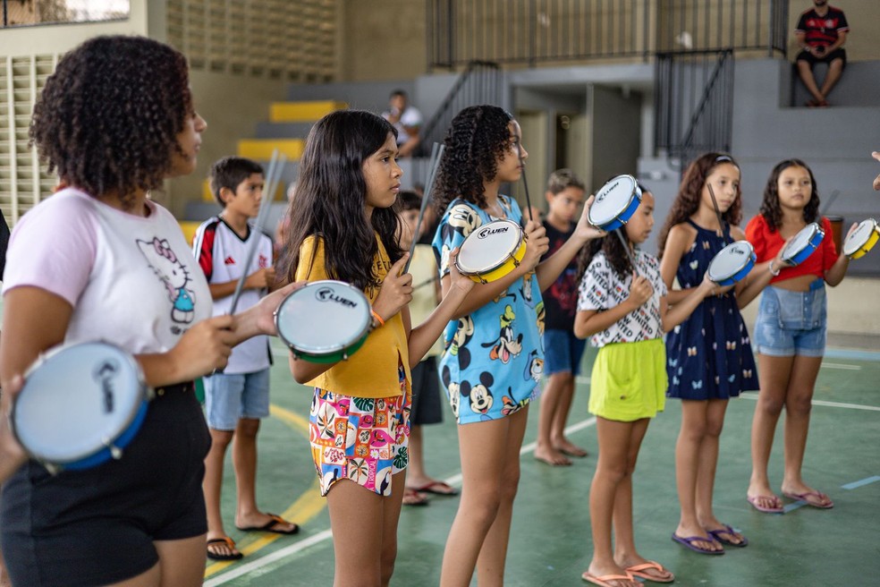 SESI-RN abre inscrições para oficina gratuita de percussão nas Rocas — Foto: Divulgação