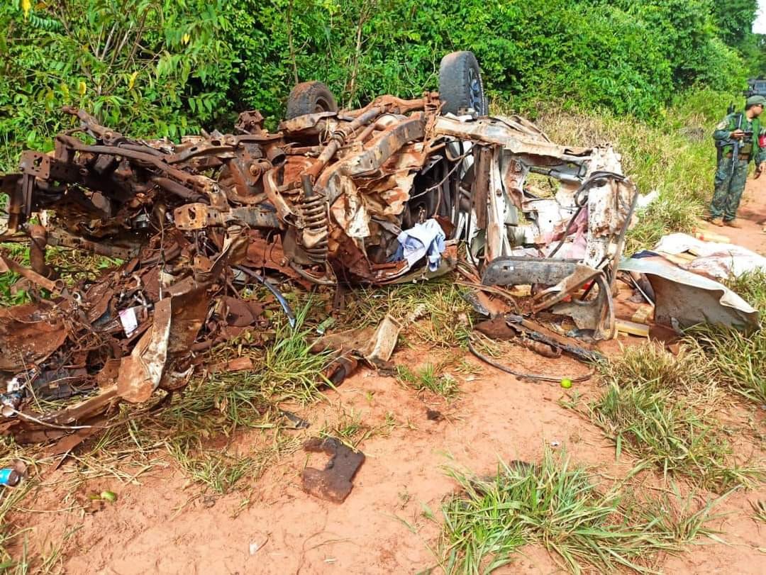 Três morreram após caminhonete explodir no Paraguai