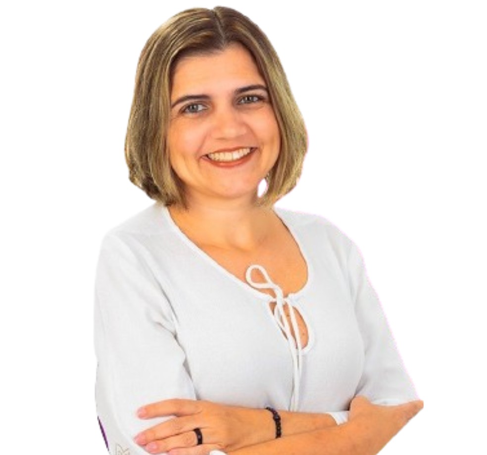 Patrcia Nogueira ser pr-candidata do partido PC do B  Foto: Redes Sociais