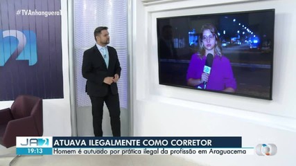 Homem é autuado por prática ilegal da profissão de corretor no interior do Tocantins