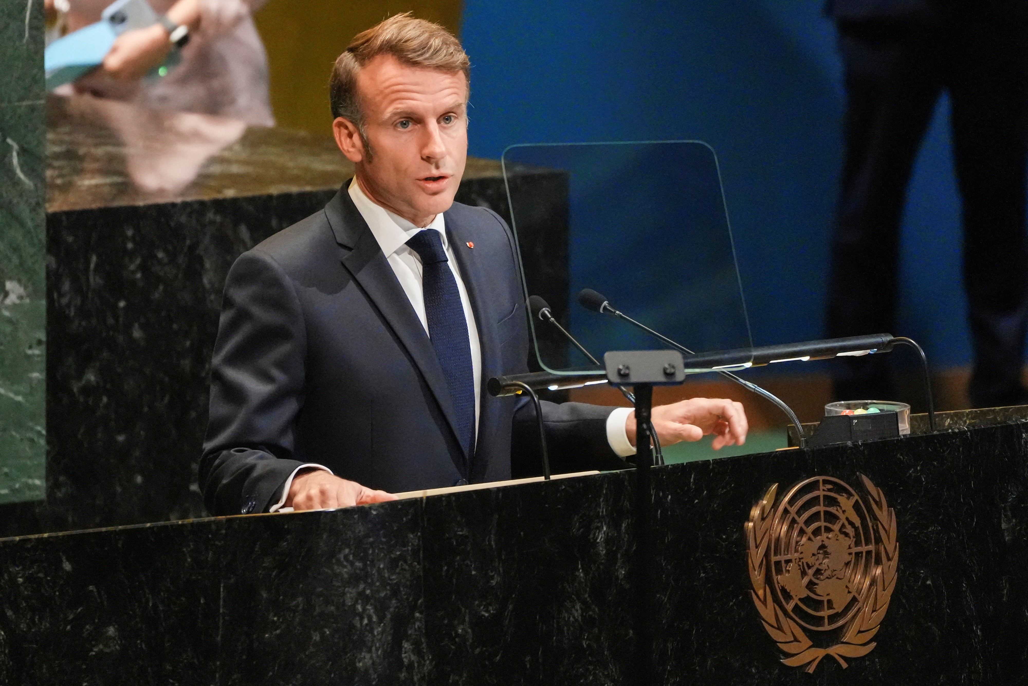 França reconhece o Estado Palestino: 'pela paz' entre israelenses e palestinos, diz Macron