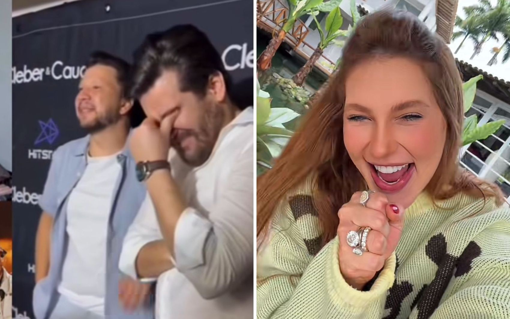 Cleber e Cauan choram com sucesso de música com Matheus Vargas que foi muito divulgada por Virginia