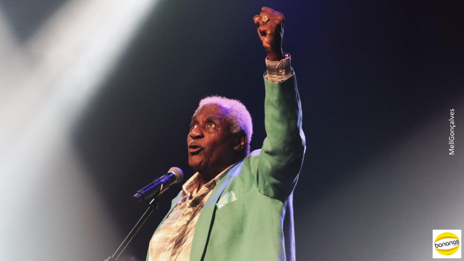 Aos 95 anos, Tony Tornado é a lenda homenageada no Palco Brasil do João Rock