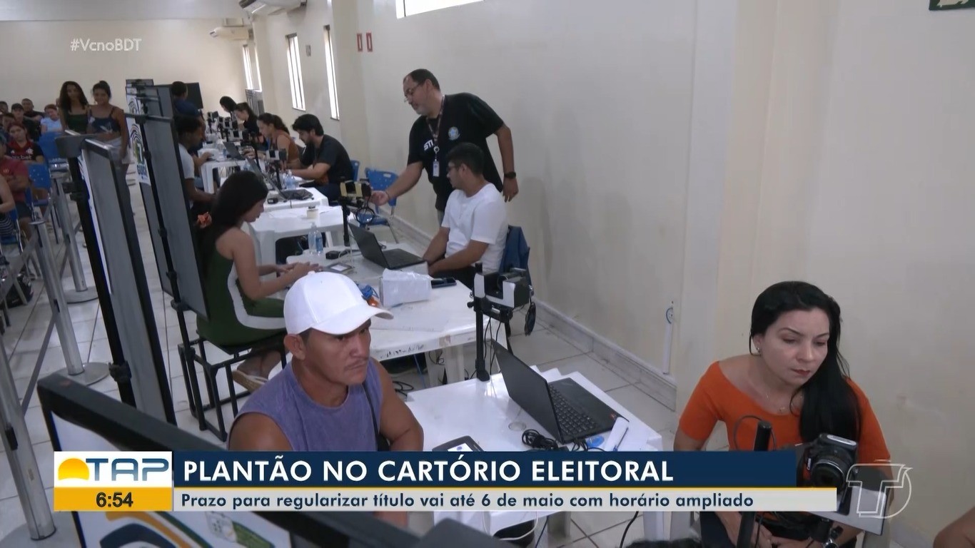Cartório Eleitoral de Santarém alarga horário de funcionamento na reta final para a regularização de eleitores